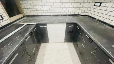 Kitchen Image of 900 Sq.ft 2 BHK Builder Floor for rent in Ramesh Nagar New Delhi for Rs. 30000