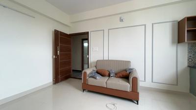 Living Room Image of 600 Sq.ft 1 BHK Builder Floor for rent in Bhoganhalli Bengaluru for Rs. 25000