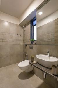 Bathroom Image of 1250 Sq.ft 3 BHK Apartment / Flat for sale in Shreenath Shaligram, Atladara Vadodara for Rs. 5300000