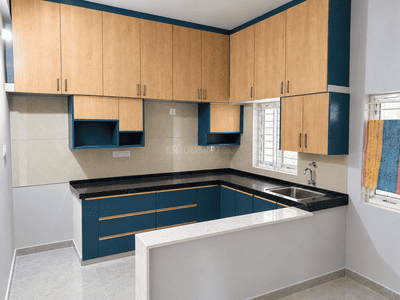 Kitchen Image of 1390 Sq.ft 2 BHK Builder Floor for rent in Gunjur Bengaluru for Rs. 30000