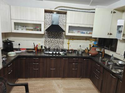 Kitchen Image of 1800 Sq.ft 3 BHK Builder Floor for sale in Ashok Vihar New Delhi for Rs. 37500000