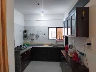 Kitchen Image of 1250 Sq.ft 3 BHK Apartment / Flat for sale in Rosedale Heights, Bhayli Vadodara for Rs. 8000000