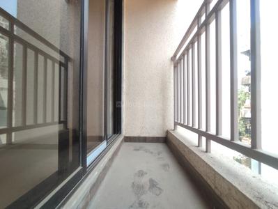 Balcony Image of 900 Sq.ft 2 BHK Apartment / Flat for rent in Thane West Thane for Rs. 47000