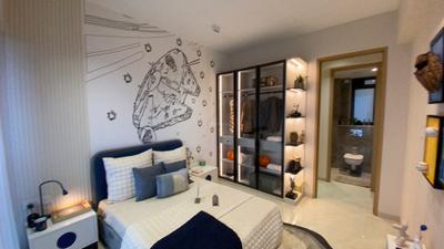Bedroom Image of 850 Sq.ft 2 BHK Apartment / Flat for sale in Godrej Horizon, Wadala Mumbai for Rs. 40100000