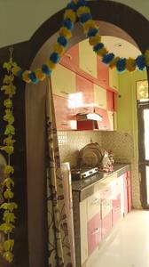 Kitchen Image of 755 Sq.ft 2 BHK Apartment / Flat for sale in Devika Skypers, Raj Nagar Extension Ghaziabad for Rs. 6000000
