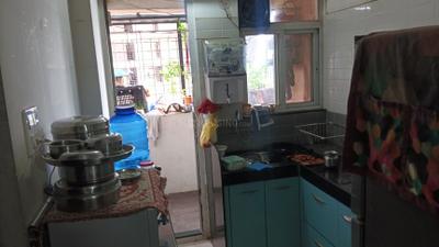 Kitchen Image of 650 Sq.ft 1 BHK Apartment / Flat for sale in Jhamtani Ace Aastha Building A, Charholi Budruk Pune for Rs. 3600000