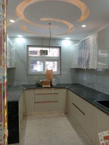 Kitchen Image of 950 Sq.ft 3 BHK Builder Floor for sale in Shalimar Bagh New Delhi for Rs. 19000000