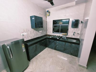 Kitchen Image of 1200 Sq.ft 2 BHK Apartment / Flat for rent in Kopar Khairane Navi Mumbai for Rs. 50000
