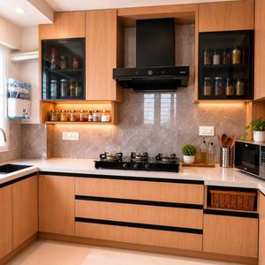 Kitchen Image of 1071 Sq.ft 2 BHK Apartment / Flat for sale in Mana Macasa Emerald by Mana Projects Pvt Ltd, Choodasandra Bengaluru for Rs. 15400000