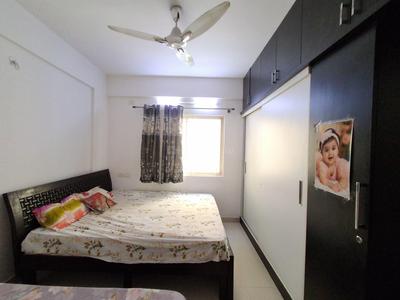 Bedroom Image of 1120 Sq.ft 2 BHK Apartment / Flat for rent in Malibu Rising City, Kadugodi Bengaluru for Rs. 40000