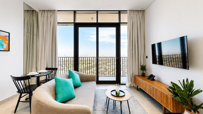 Living Room Image of 484 Sq.ft 1 BHK Apartment / Flat for sale in Jumeirah Village Dubai for Rs. 17225194