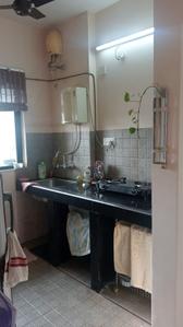 Kitchen Image of 520 Sq.ft 1 BHK Apartment / Flat for sale in Lokhandwala Green Hills CHS, Kandivali East Mumbai for Rs. 12500000