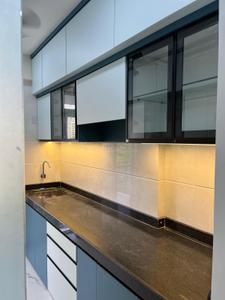 Kitchen Image of 750 Sq.ft 2 BHK Apartment / Flat for sale in Vaibhavlaxmi Queens Glory, Chembur Mumbai for Rs. 15500000