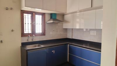 Kitchen Image of 1200 Sq.ft 2 BHK Builder Floor for rent in Sahakara Nagar Bengaluru for Rs. 25000