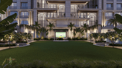 Image of 5310 Sq.ft 4 BHK Apartment / Flat for sale in The Palace, PDPU Road, Gandhinagar for Rs. 27140000