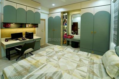 Bedroom Image of 2190 Sq.ft 3 BHK Apartment / Flat for sale in Vastrapur Ahmedabad for Rs. 18500000