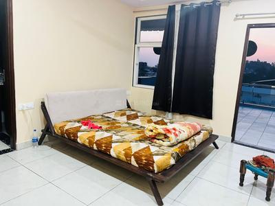 Bedroom Image of 1200 Sq.ft 2 BHK Apartment / Flat for rent in SDC Suman Abode, Tilak Nagar Jaipur for Rs. 35000