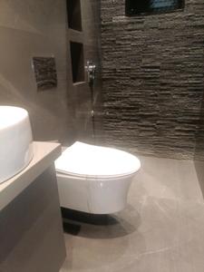 Common Bathroom Image of 750 Sq.ft 2 BHK Apartment / Flat for sale in Mahaavir Exotique Phase II, Taloja Navi Mumbai for Rs. 7500000