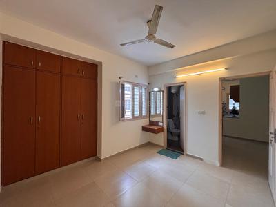 Bedroom Image of 650 Sq.ft 1 BHK Apartment / Flat for rent in Indira Nagar Bengaluru for Rs. 42000