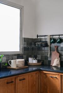 Kitchen Image of 1200 Sq.ft 1 BHK Apartment / Flat for rent in Shreeji Sadan Residency, Zadeshwar Bharuch for Rs. 10000