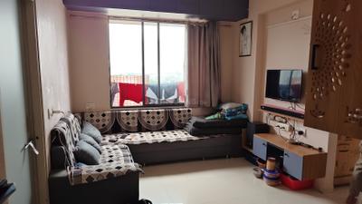Living Room Image of 738 Sq.ft 1 BHK Apartment / Flat for sale in Hari Om Crystal, Ghuma Ahmedabad for Rs. 4100000
