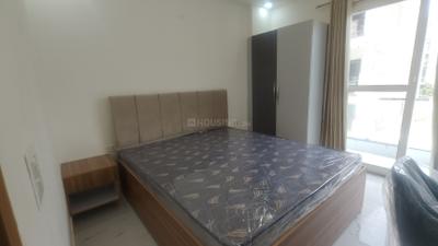 Bedroom Image of 900 Sq.ft 1 BHK Builder Floor for rent in Sector 57 Gurgaon for Rs. 35000