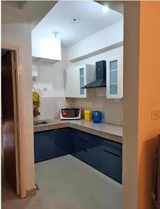 Kitchen Image of 688 Sq.ft 2 BHK Apartment / Flat for rent in Gulshan Botnia, Sector 144 Noida for Rs. 50000
