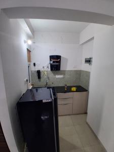 Kitchen Image of 658 Sq.ft 1 BHK Apartment / Flat for rent in Eternal Manhattan Riviera, Sitapura Jaipur for Rs. 18500