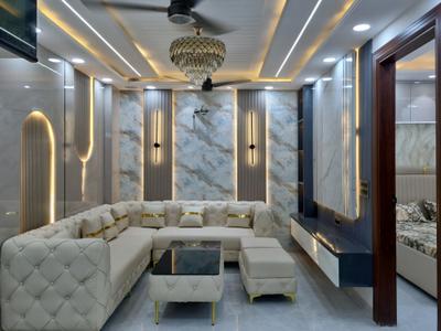 Living Room Image of 900 Sq.ft 3 BHK Apartment / Flat for sale in G3 Builders Floor by G3 Buildtech, Dwarka Mor New Delhi for Rs. 7200000