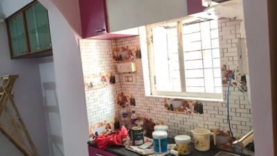 Kitchen Image of 700 Sq.ft 2 BHK Builder Floor for rent in Haltu Kolkata for Rs. 15000