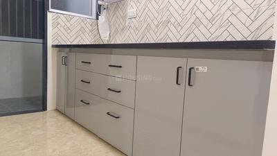 Kitchen Image of 645 Sq.ft 1 BHK Apartment / Flat for rent in DM Dream City, Niranjanpur Indore for Rs. 18000