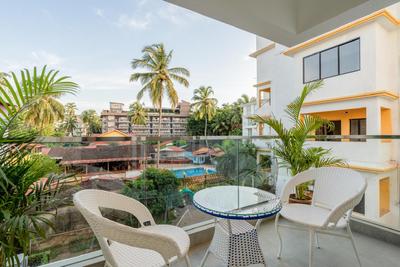 Balcony Image of 1100 Sq.ft 2 BHK Apartment / Flat for sale in Calangute Goa for Rs. 21000000