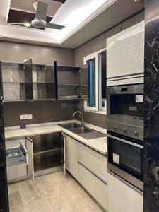 Kitchen Image of 1620 Sq.ft 3 BHK Builder Floor for rent in Greater Kailash New Delhi for Rs. 140000