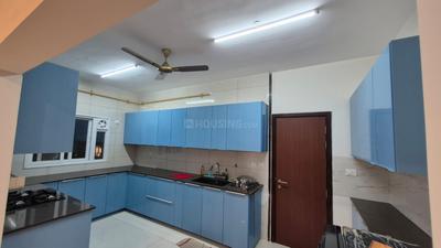 Kitchen Image of 2500 Sq.ft 4 BHK Apartment / Flat for rent in L And T Raintree Boulevard, Sahakara Nagar Bengaluru for Rs. 125000
