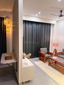 Hall Image of 850 Sq.ft 1 BHK Apartment / Flat for rent in Swagatam Apartments, Sector 62 Noida for Rs. 9000