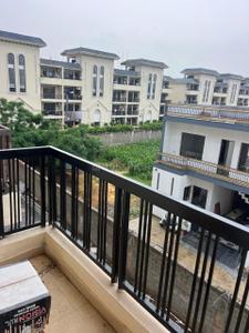 Balcony Image of 650 Sq.ft 1 RK Studio for rent in Gillco Palms, Sector 115 Mohali for Rs. 15000