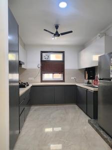 Kitchen Image of 1800 Sq.ft 4 BHK Builder Floor for sale in Freedom Fighters Enclave New Delhi for Rs. 18000000