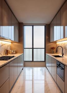 Kitchen Image of 2500 Sq.ft 3 BHK Apartment / Flat for sale in Kamdhenu Crown, Vashi Navi Mumbai for Rs. 52500000