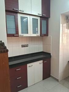 Kitchen Image of 950 Sq.ft 2 BHK Apartment / Flat for rent in Nexus Hyde Park, Thane West Thane for Rs. 49999