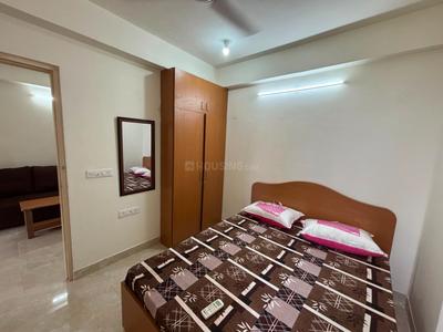 Bedroom Image of 550 Sq.ft 1 RK Apartment / Flat for rent in The ICON, Adarsh Nagar Jaipur for Rs. 18000