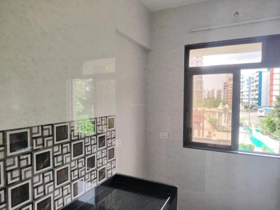 Kitchen Image of 530 Sq.ft 2 BHK Apartment / Flat for rent in Vijay Galaxy, Thane West Thane for Rs. 18000