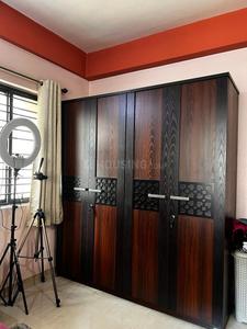 Bedroom Image of 1025 Sq.ft 2 BHK Apartment / Flat for rent in Unimark Srijan Heritage Enclave, Kaikhali Kolkata for Rs. 34000