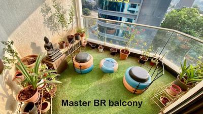 Balcony Image of 2160 Sq.ft 4 BHK Apartment / Flat for sale in Kumar Parisar, Kothrud Pune for Rs. 45000000