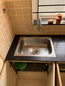 Kitchen Image of 650 Sq.ft 1 BHK Apartment / Flat for rent in Thoraipakkam Chennai for Rs. 24000