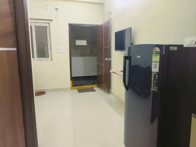 Living Room Image of 792 Sq.ft 1 BHK Apartment / Flat for rent in Kondapur Hyderabad for Rs. 22000