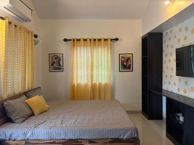 Bedroom Image of 393 Sq.ft 3 BHK Independent House for rent in Betalbatim Goa for Rs. 115000