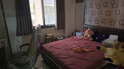 Bedroom Image of 1113 Sq.ft 3 BHK Apartment / Flat for rent in JHY Beverly Hills, Nana Chiloda Ahmedabad for Rs. 25000