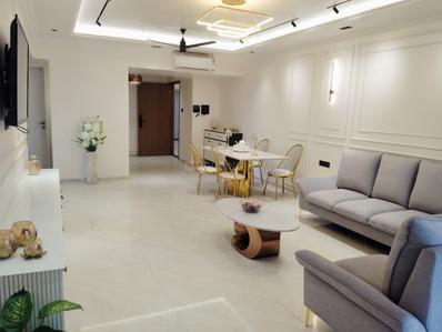 Hall Image of 1500 Sq.ft 3 BHK Apartment / Flat for sale in Ikon Queens Tower, Mohammed Wadi Pune for Rs. 10400000