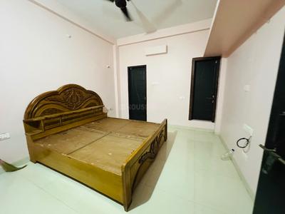 Bedroom Image of 500 Sq.ft 1 BHK Builder Floor for rent in Mahalakshmi Nagar Indore for Rs. 15000