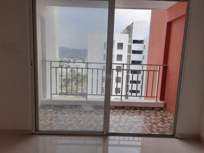 Balcony Image of 1200 Sq.ft 3 BHK Apartment / Flat for rent in Majestique Rhythm County, Handewadi Pune for Rs. 23000